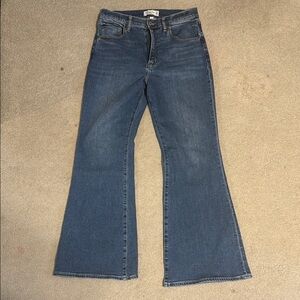 Women's Blue Flared Jeans